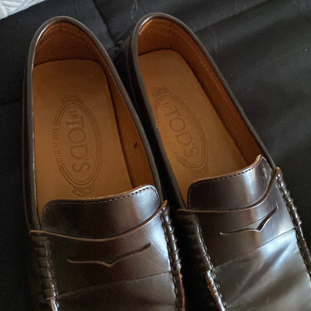 Tods Womens brown loafer’s size 6 - Picture 2 of 4
